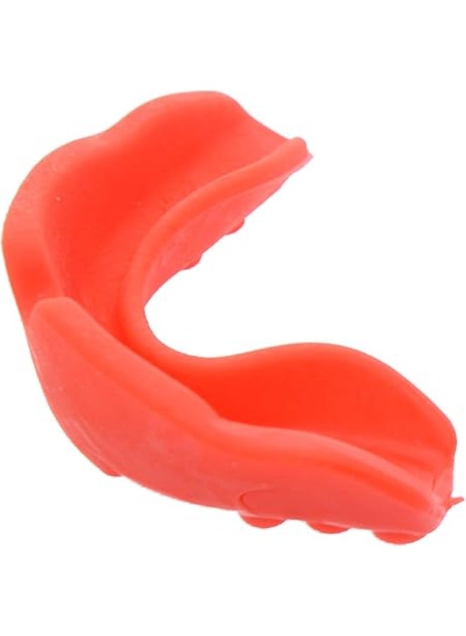 طقم حماية الأسنان للتمارين القوية – واقي أسنان مريح بلون أحمر للبالغين - Image 2