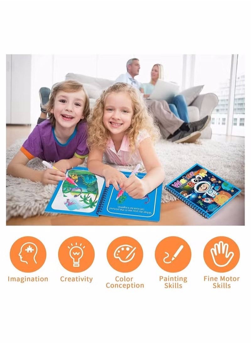 Generic - 1 Pieces Water Draw Books Coloring Books - Image 1
