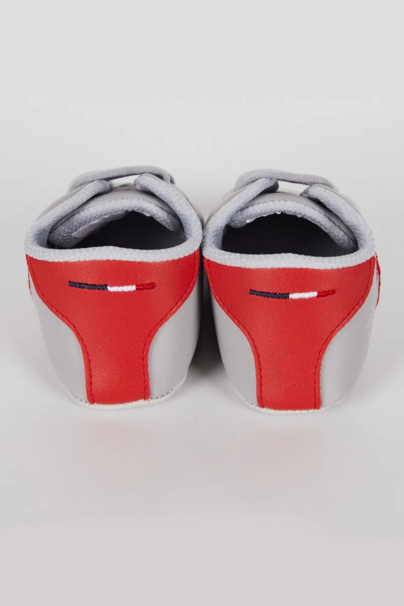 U.S. Polo Assn. Comfortable Gray Baby Boy Shoes