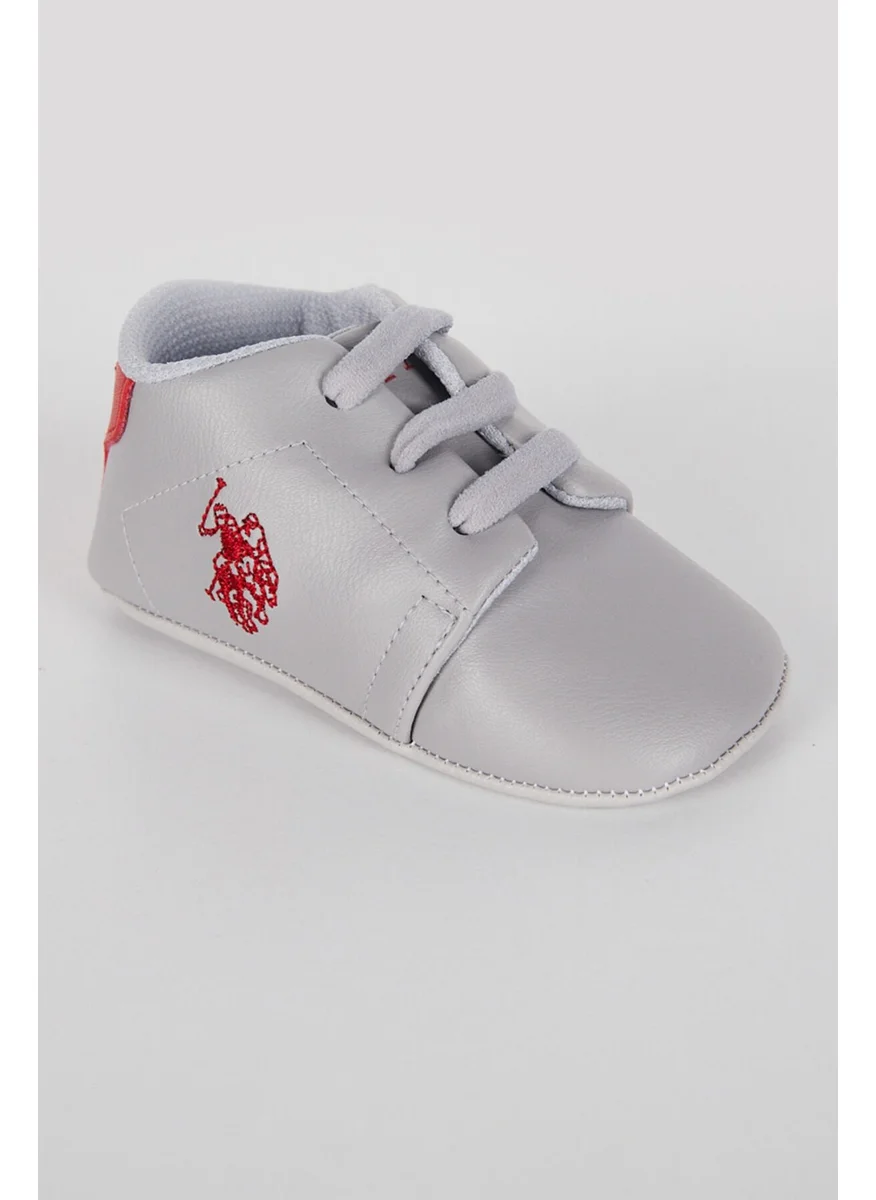 U.S. Polo Assn. Comfortable Gray Baby Boy Shoes