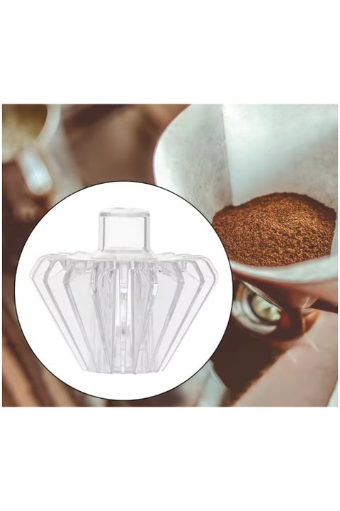 Clear acrylic paper filter holder