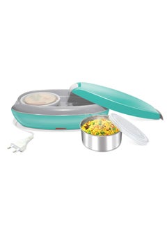 Milton MILTON Swiftron Stainless Steel Tiffin Box Set, 260ml/262mm, Set of 2, Aqua Green  - Image 1