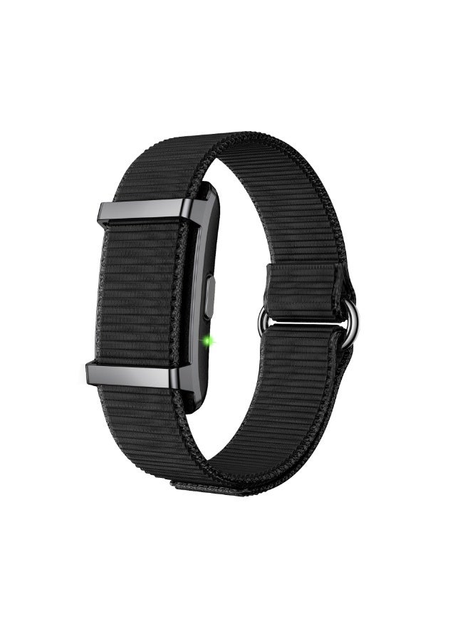 AROAQ Y25 Bluetooth Smart Bracelet – Heart Rate, SpO2, Sleep Tracking, Fitness Modes, 1ATM Waterproof, Magnetic Charging – Android & iOS Compatible – Black - Image 1