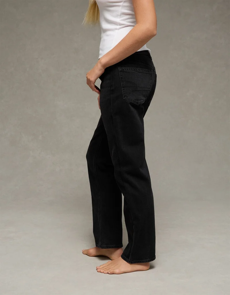 American Eagle  AE High-Waisted Straight Jean for Women | Best Price UAE