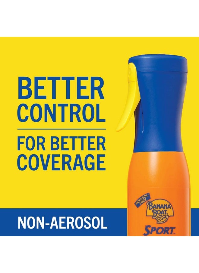 Sport 360 Coverage Sunscreen Spray Spf 50 Nonaerosol 360° Coverage 5.5Oz Refillable Mist Bottle Spray Sunscreen Spf 50