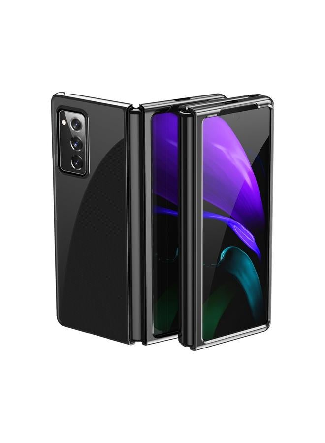 S-TOP Case For Samsung Galaxy Z Fold2 5G Ultra-thin Electroplated Transparent Folding Case