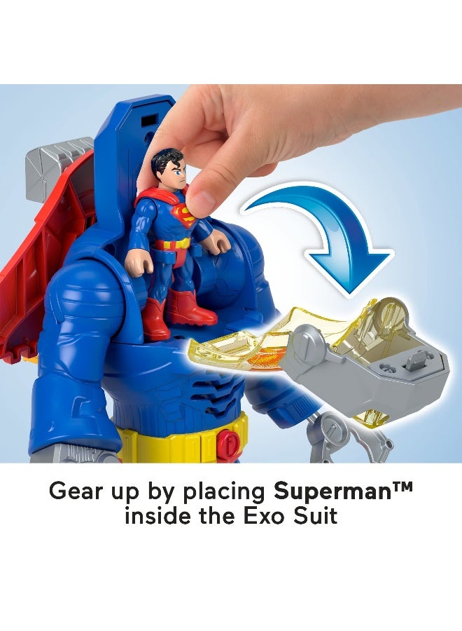 Fisher-Price Imaginext DC Super Friends Superman Insider & Exo Suit Robot Playset (30 cm) - Image 3
