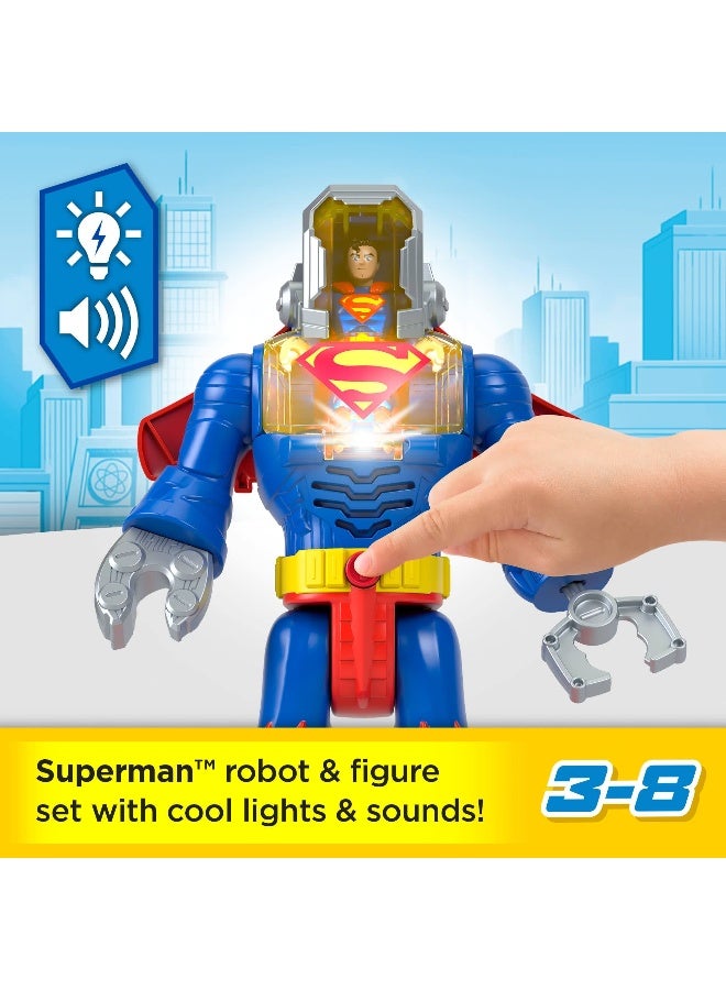 Fisher-Price Imaginext DC Super Friends Superman Insider & Exo Suit Robot Playset (30 cm) - Image 2