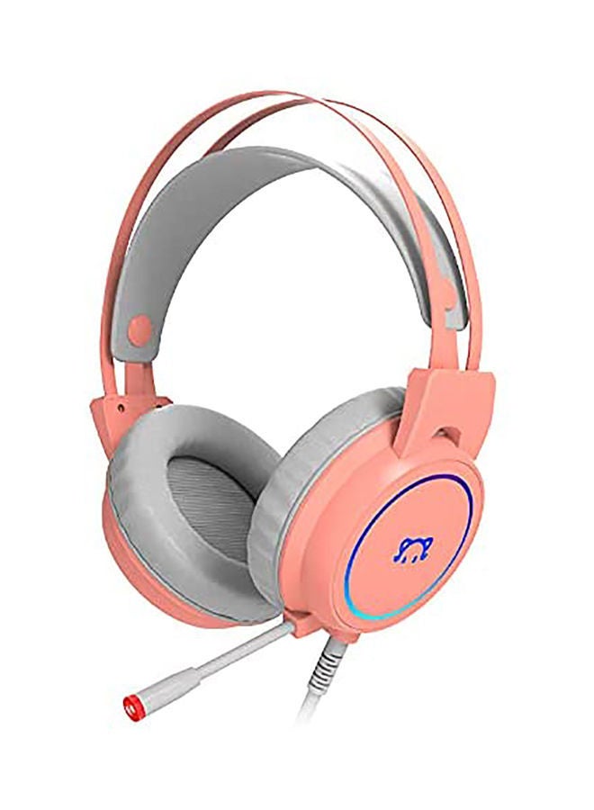 نيبمينينت سماعة رأس STH200 للألعاب بصوت ستيريو وقناة 7.1 بواجهة USB وتصميم قطة لطيفة ومفتاح تحكم سلكي - Image 2