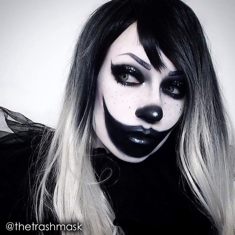 Mehron Makeup Color Cups | Stage, Foundation, Face Paint, Body Paint, Halloween Makeup | Greasepaint .5 oz (14 g) (Black) - Image 2