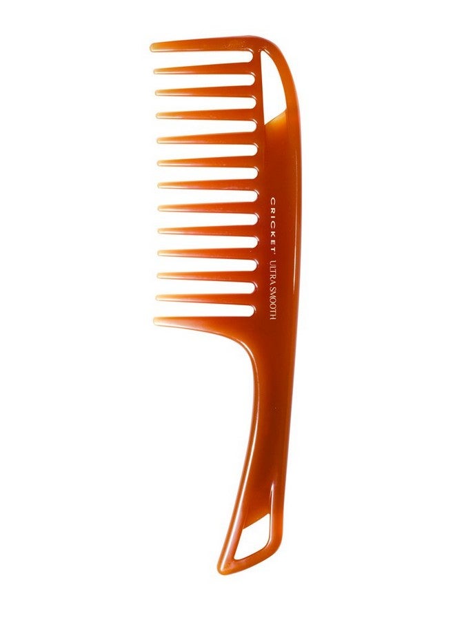 كريكيت مشط فك تشابك الشعر كريكت فائق النعومة للشعر الرطب والجاف - مدعم بالأرغان وزيت الزيتون والكيراتين، مشط واسع الأسنان مضاد للتجعد للشعر الكثيف والمجعد والطويل - Image 1