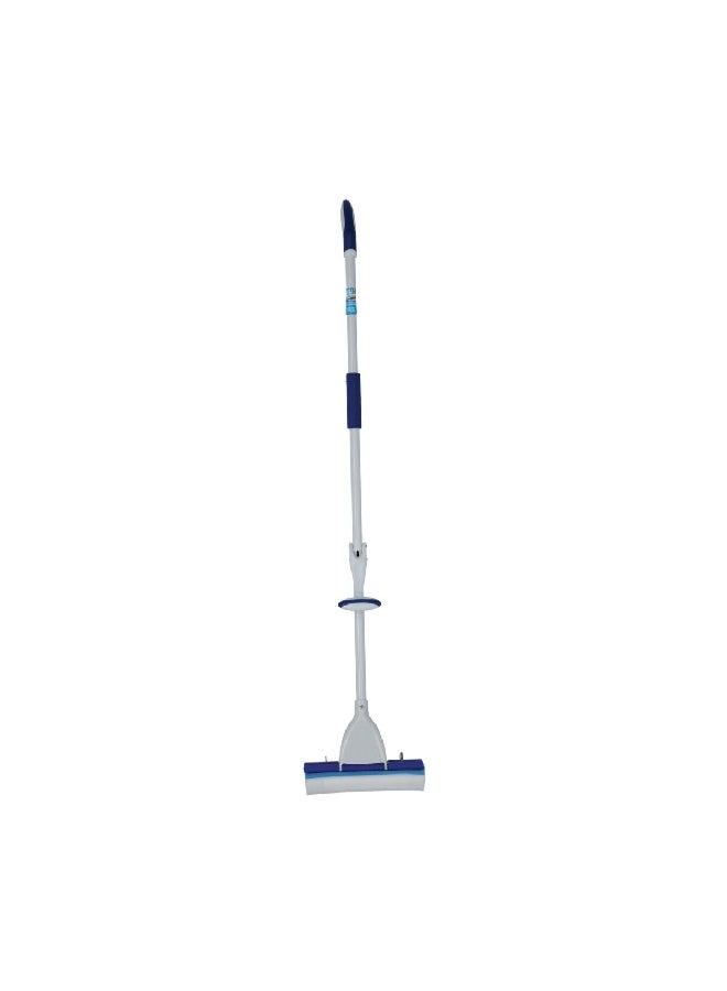 Mr Clean Highly Absorbent Deep Penetrating Floor Magic Eraser Roller Mop Blue and White 12 x 25 x 132.5 cm 446840  - Image 1