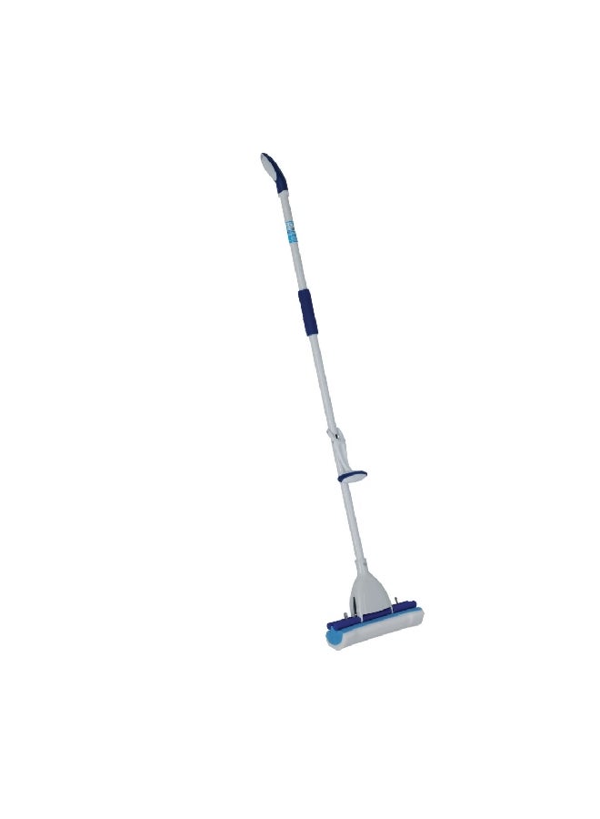 Mr Clean Highly Absorbent Deep Penetrating Floor Magic Eraser Roller Mop Blue and White 12 x 25 x 132.5 cm 446840  - Image 2