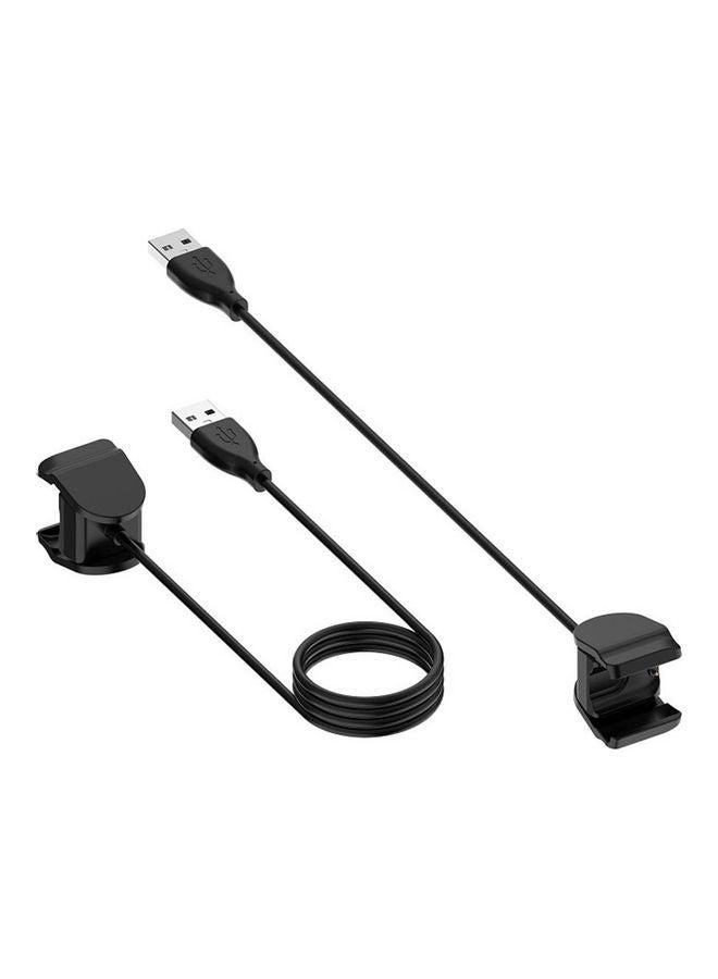 NIBEMINENT USB Fast Charging Cable Charger Adapter for Xiao-mi Mi Band 4 NFC Smart Bracelet 11.5x9.9x2.6cm Black - Image 4