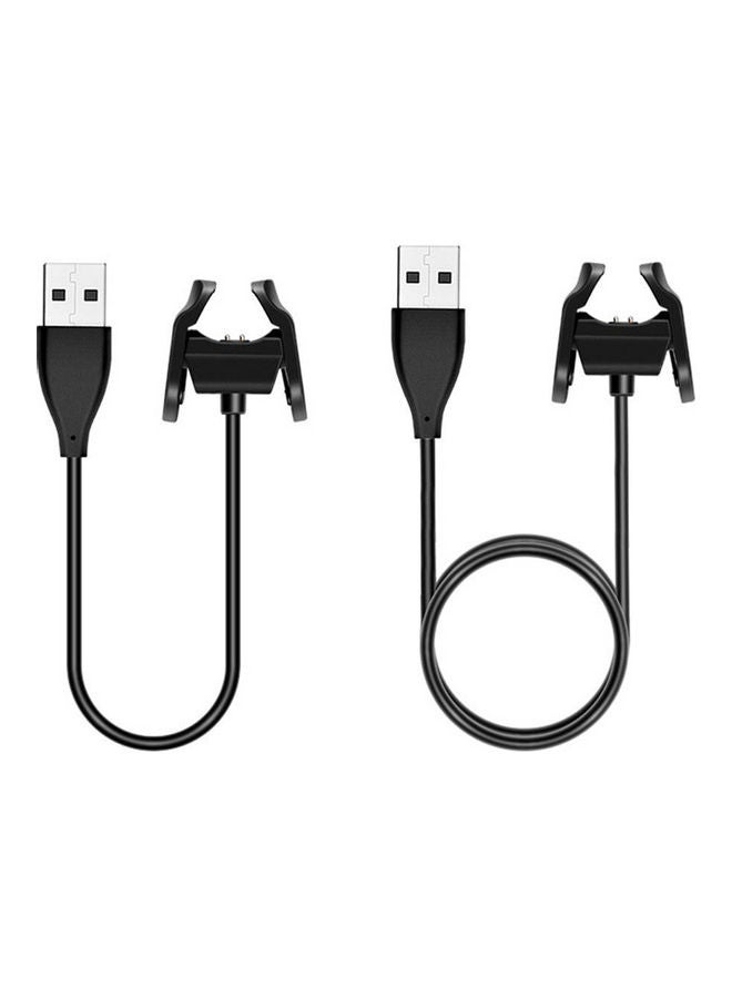 NIBEMINENT USB Fast Charging Cable Charger Adapter for Xiao-mi Mi Band 4 NFC Smart Bracelet 11.5x9.9x2.6cm Black - Image 5
