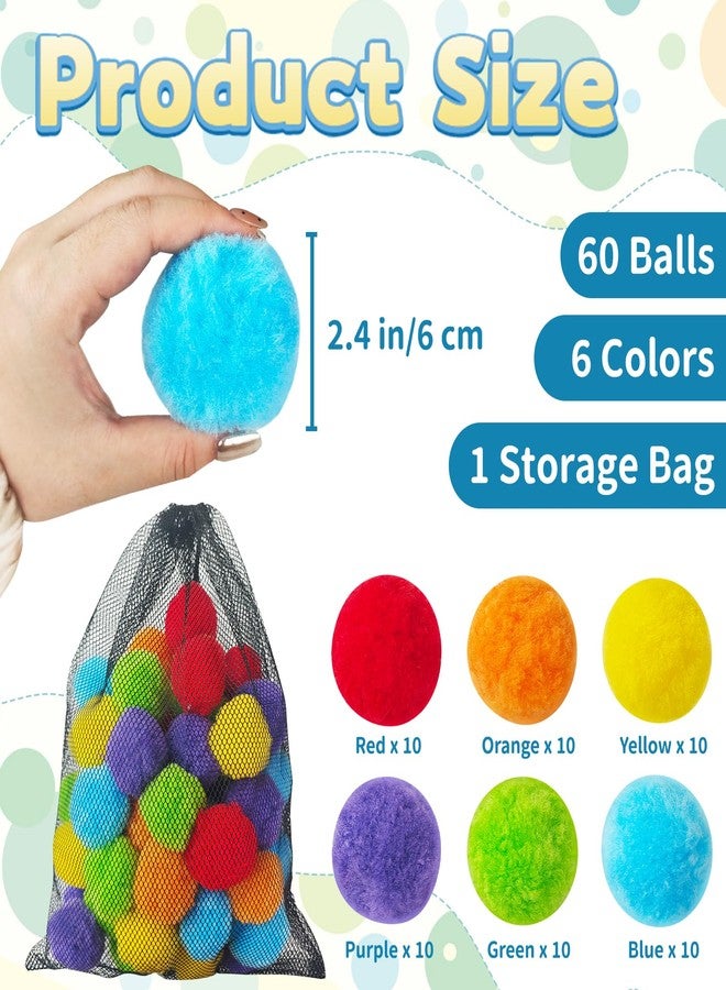 Zddaoole 60 Pcs Reusable Water Balloons,Soft Splash Balls for Outdoor Water Games,Beach Pool Party Supplies,Reusable Water Toys for Summer Fun and Family Activities - Image 2
