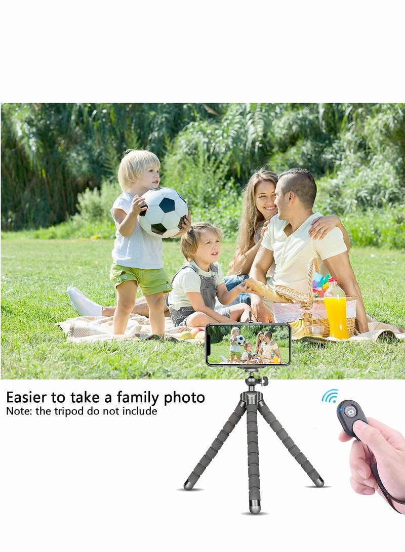 Excefore Bluetooth Camera Remote, 2 Pack Wireless Camera Remote Control, Wireless Remote for iPhone/Android Phones/for iPad iPod Tablet, Play/Pause for Camera and Video Recording, Take it with You Anywhere  - Image 3