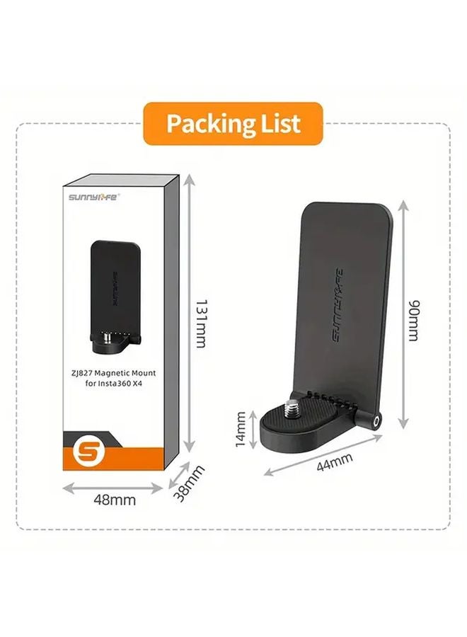 Magnetic Mount Base For Insta360 X5 X4 Go 3S Ace Pro DJI Pocket 3 OSMO Action 5 4 3 - Image 1