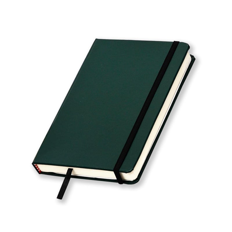 COI دفتر كلاسيكي، مسطر - (130 مم × 210 مم) - 240 صفحة (أخضر) - Image 1