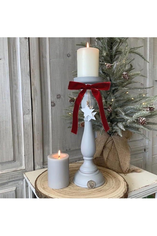 12 Pcs Bow Decorations Velvet Ribbon Christmas Tree Decoration Bow Decoration Holiday Accessories Scene Display Hanging Ornaments - Image 5