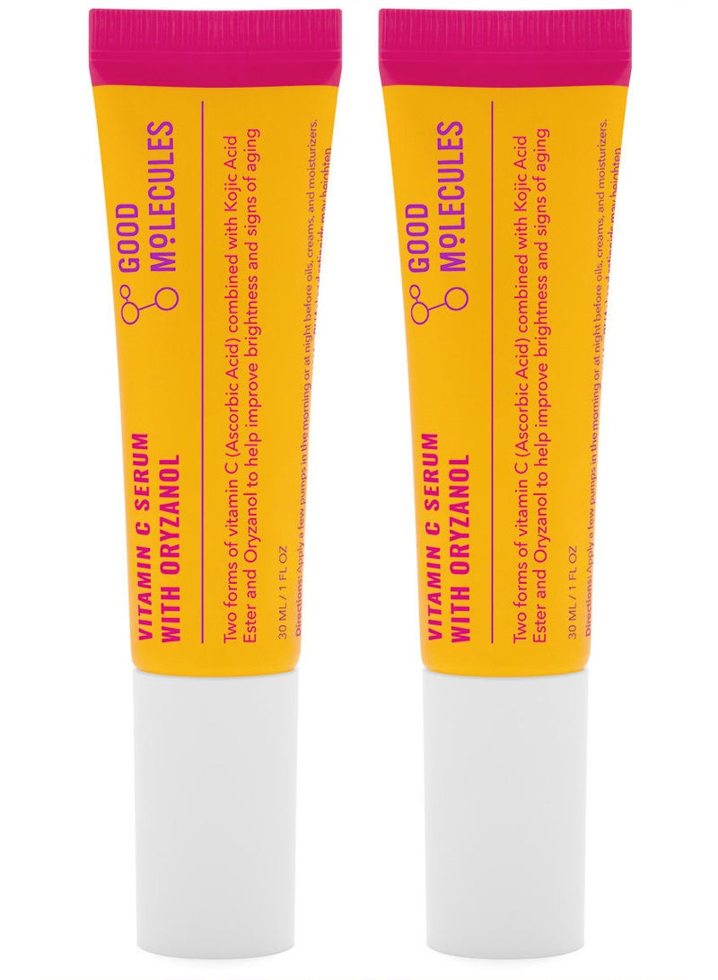 جزيئات جيدة سيروم فيتامين سي مع الأوريزانول 30 مل ثنائي