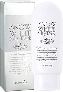 Secret Key باقة التبييض البيضاء الثلجية من SECRET KEY 200 جرام للوجه والجسم نوع الغسل الفوري للتفتيح الطبيعي الدائم لمدة 10 ساعات - Image 1