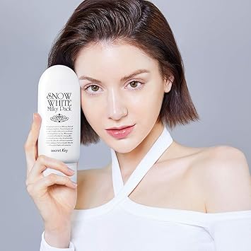 Secret Key باقة التبييض البيضاء الثلجية من SECRET KEY 200 جرام للوجه والجسم نوع الغسل الفوري للتفتيح الطبيعي الدائم لمدة 10 ساعات - Image 4