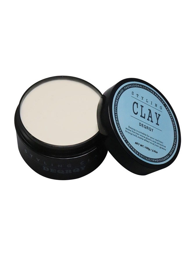 كلاي الصلصة الرجال الألياف تشكيل الحسناء كريم، الرجال الشعر تصفيف الصلصة، Matte Finish، 100ml - Image 1