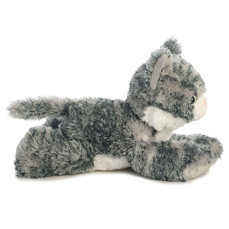 Aurora® Adorable Mini Flopsie™ Lily™ Stuffed Animal - Playful Ease - Timeless Companions - Gray 8 Inches - Image 3