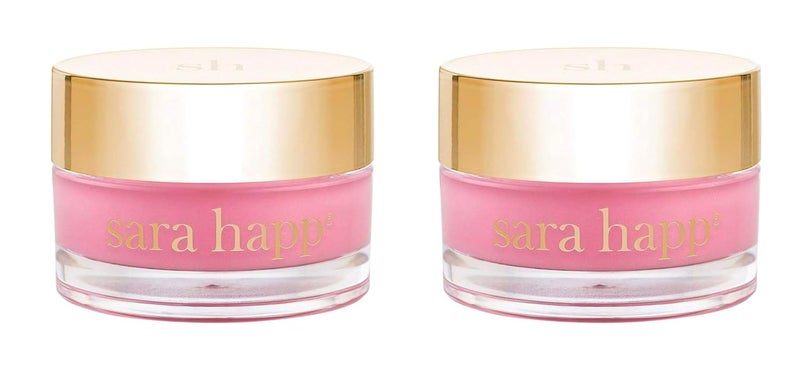 Sara Happ The Sweet Clay Lip Mask to Nourish Restore Renew and Regenerate Lips  Healing Bentonite Clay Shea Butter Soothing Natural Oils 047 oz 2Pack