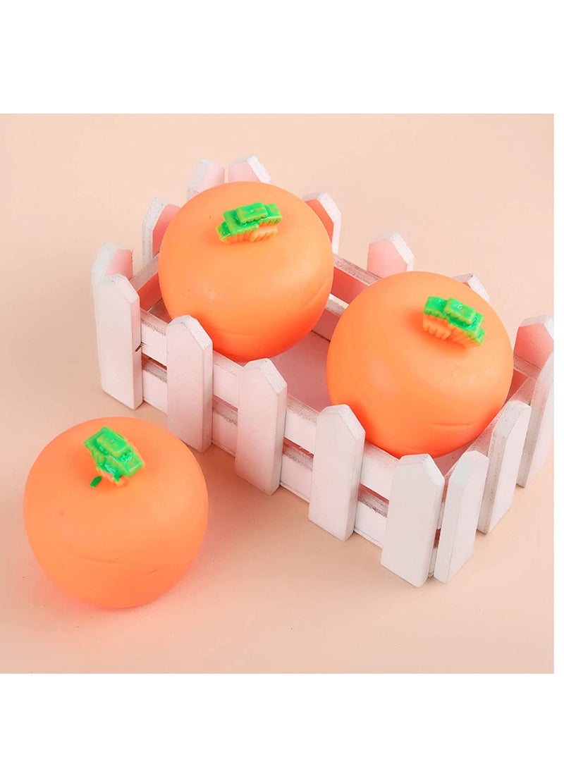 Excefore Sensory Fidget Toys Squeeze Carrot Rabbit Toys Pop Up Squishy in Stress Relief Decompression Exhaust Toy for Children and Adults (3 Pieces/Set) - Image 4