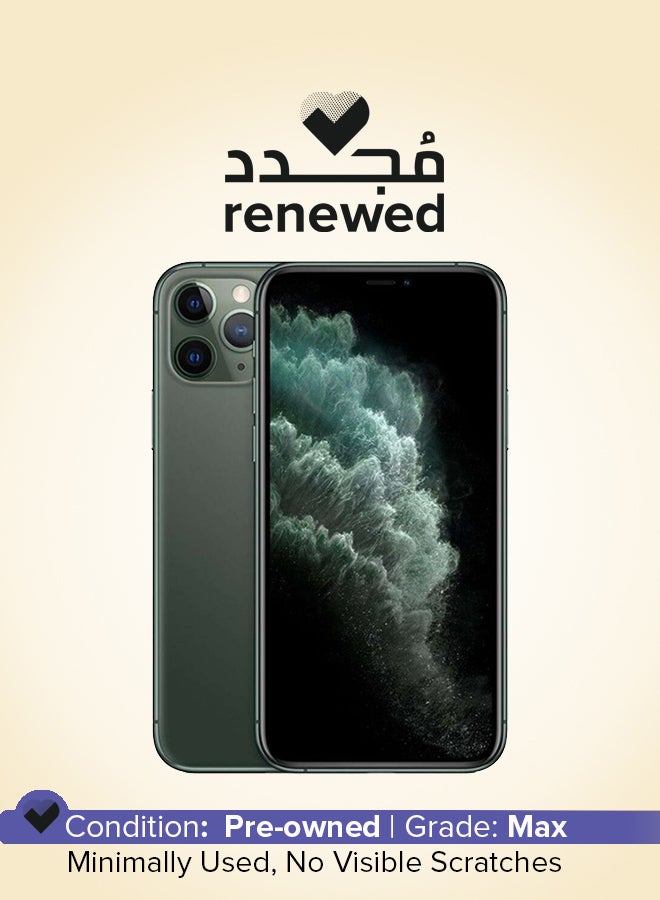 Apple Renewed - iPhone 11 Pro Max 256GB Midnight Green 4G With Facetime - International Version - Image 1