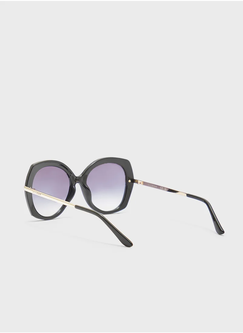GUESS Gu0021501B55 Cat Eye Sunglasses