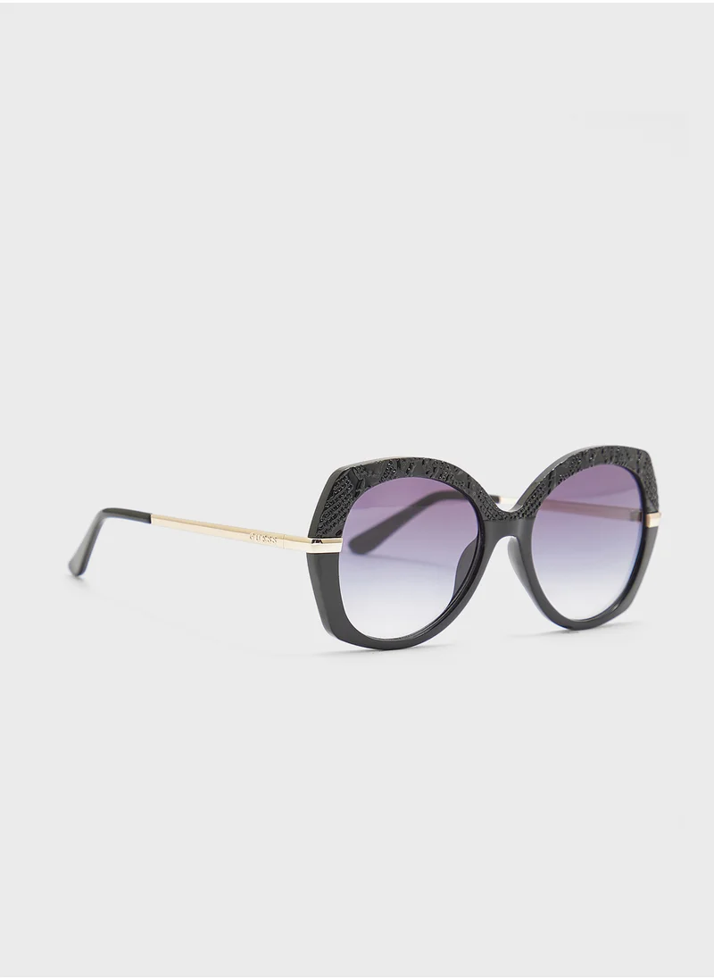 GUESS Gu0021501B55 Cat Eye Sunglasses