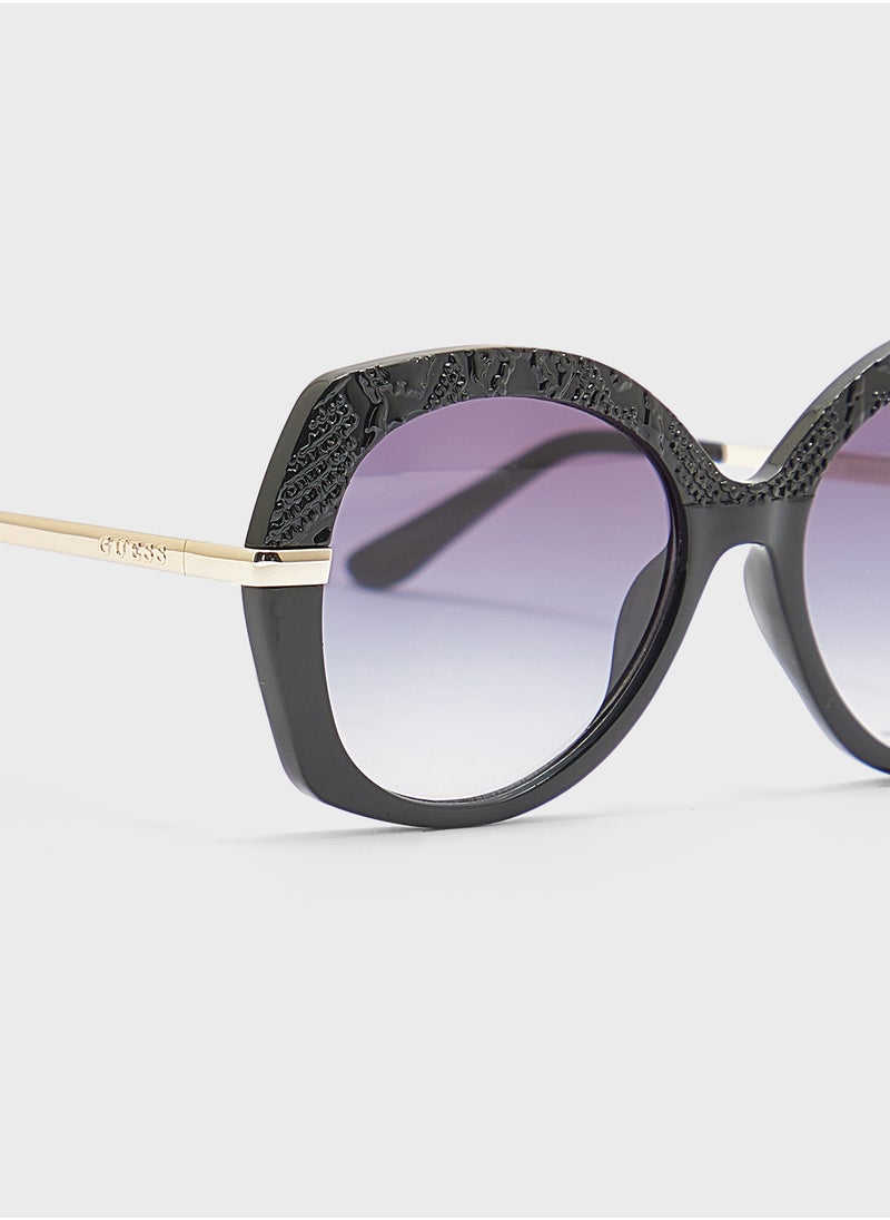 GUESS Gu0021501B55 Cat Eye Sunglasses  - Image 3