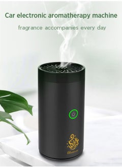 Bosidin USB Rechargeable Incense Burner for Car and Home Black 14 x 6 x 6cm  - Image 1