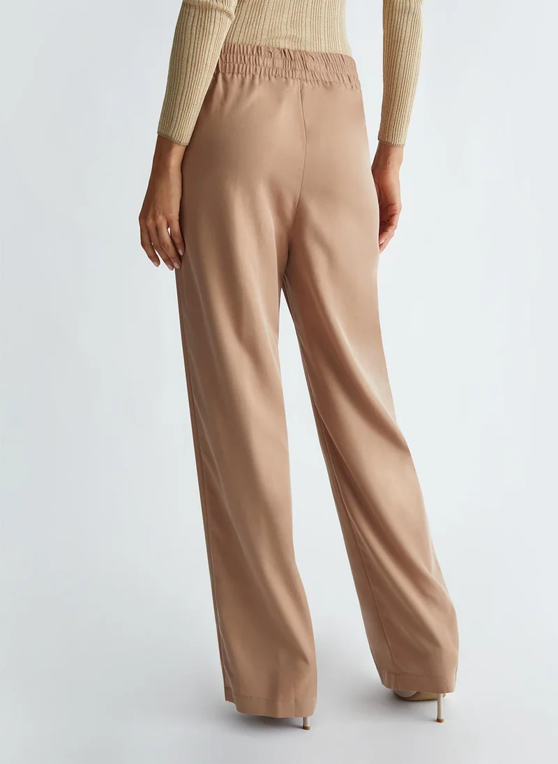 Liu Jo Jogging trousers in flowing fabric