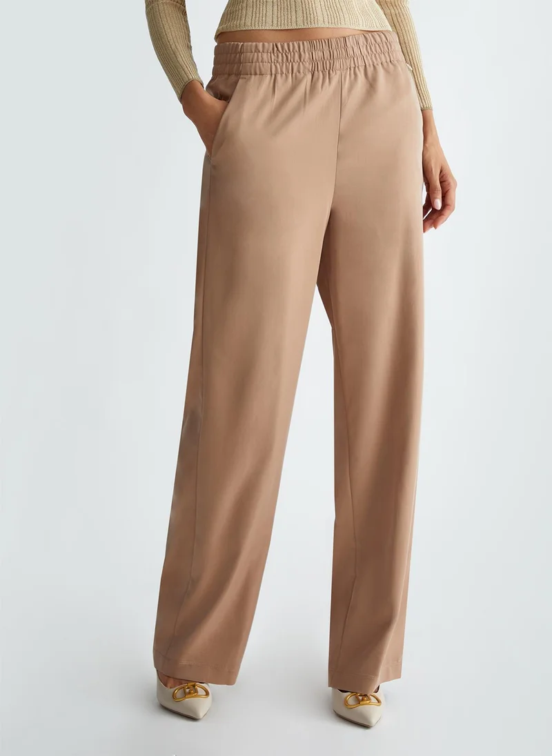 Liu Jo Jogging trousers in flowing fabric