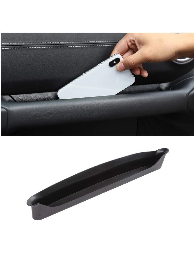 Generic JL GrabTray Passenger Storage Organizer for 2018-2021 Jeep Wrangler JL JLU & Gladiator JT, Black Interior Accessory, Grab Handle Box  - Image 1