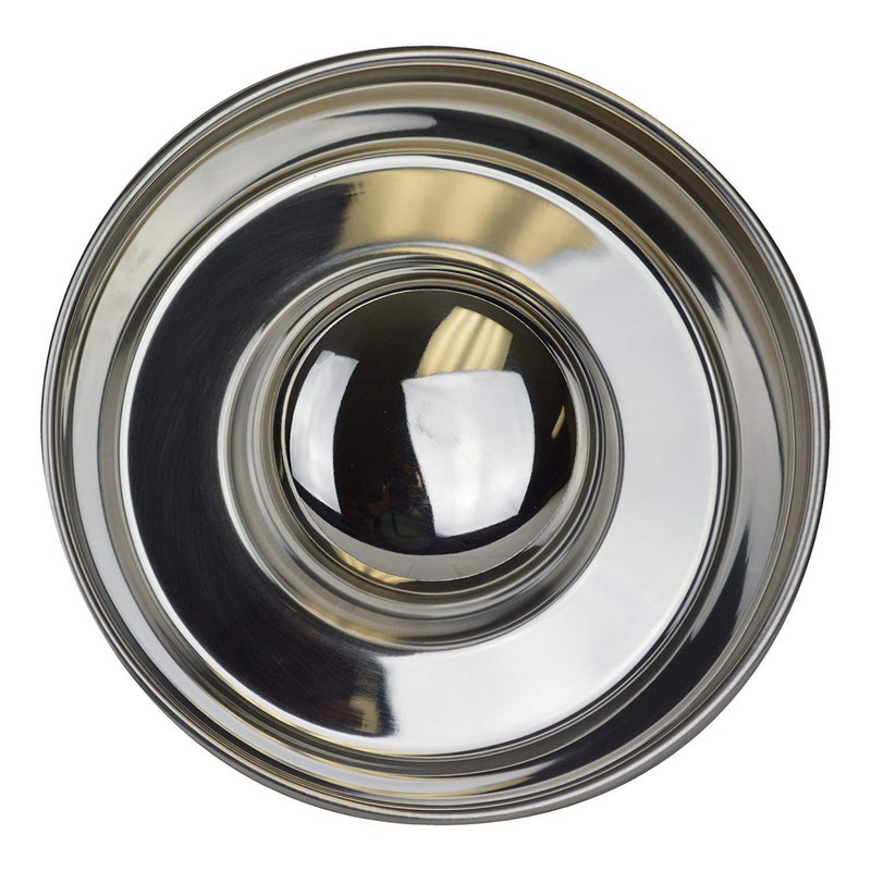 Our Pets OurPet's Durapet Slow Feed Premium Stainless Steel Dog Bowl, Silver, Large (2040010302) - Image 4