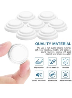 RATSAW 40 PCS Car Door Shock Absorber Pads Universal Dot Anti Collision Car Door Protector Stickers Vehicle Bumper Protector for Cars  - Image 2