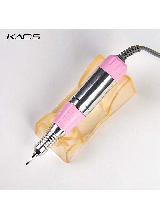 KADS 30000RPM Nail Art Drill Nail Equipment Manicure Tools Pedicure Acrylics Pink Electric Nail Art Drill Finger & Toe Machine Set (Pink) - Image 5