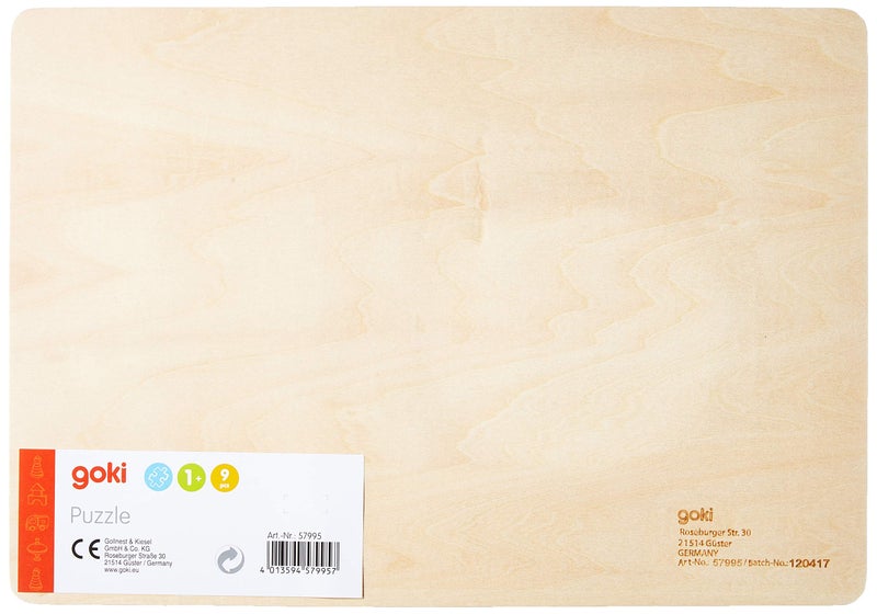 Goki Plug Farm VI Puzzle (9 Piece) - Image 3