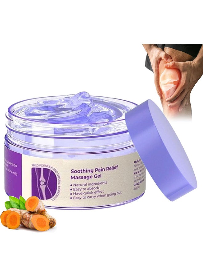 هويجي جل آلام المفاصل من كريسين جل أرجواني ، جل تدليك مهدئ لتخفيف الآلام ، كريم إصلاح المفاصل الأرجواني ، يهدئ الركبتين ، أسفل الظهر ، الرقبة ، اليدين والقدمين ، 100 مل - Image 1