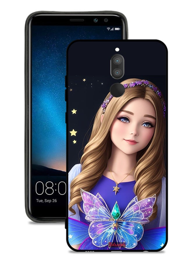 Tolwak Huawei Mate 10 Lite Protective Case Cover Cute Butterfly Girl - Image 1