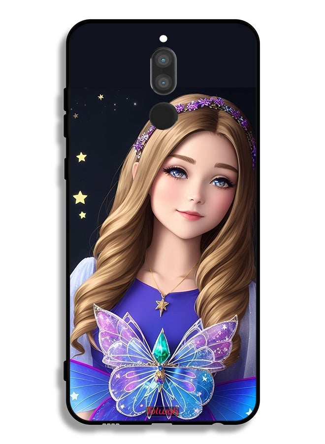 Tolwak Huawei Mate 10 Lite Protective Case Cover Cute Butterfly Girl - Image 2