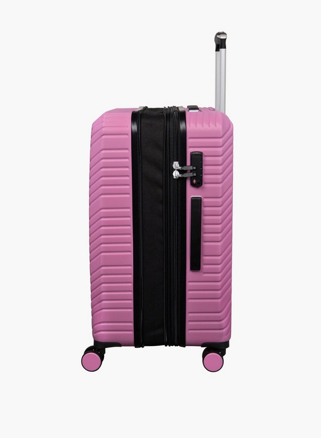 it Textured Hardcase Luggage Trolley with Retractable Handle -20 Inches Cabin Bag - Image 5
