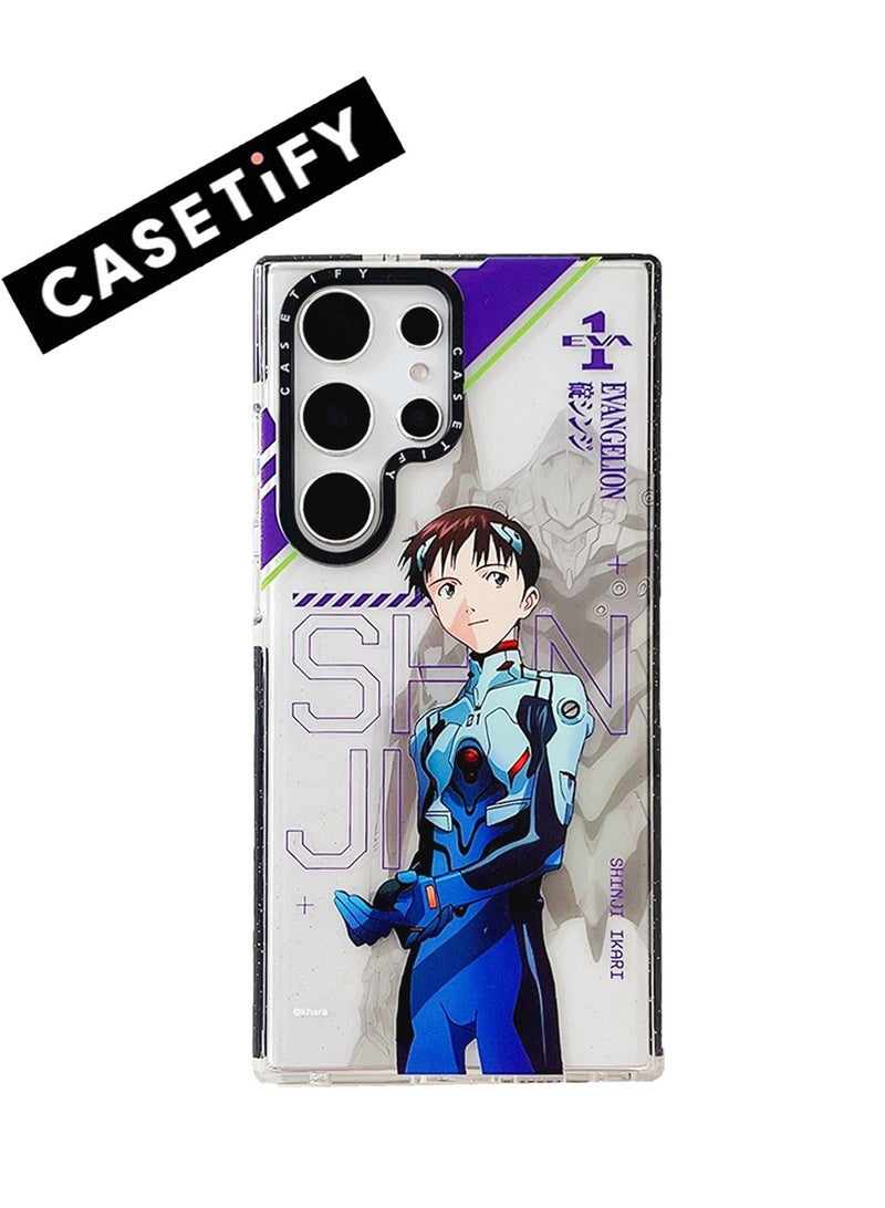 Casetify Guardian of Tomorrow: Samsung Galaxy S23 Ultra 'EVA Prodigy' Sparkle Case - Image 1