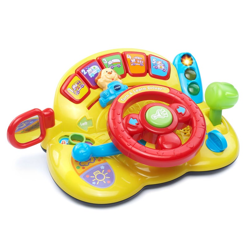 VTech Turn and Learn Driver, Yellow - Image 1