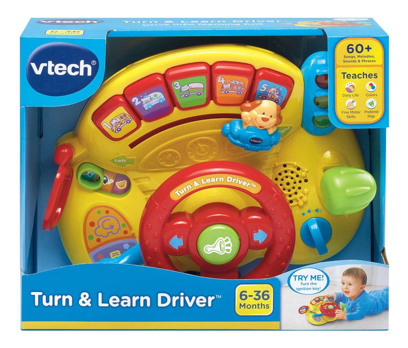 VTech Turn and Learn Driver, Yellow - Image 4
